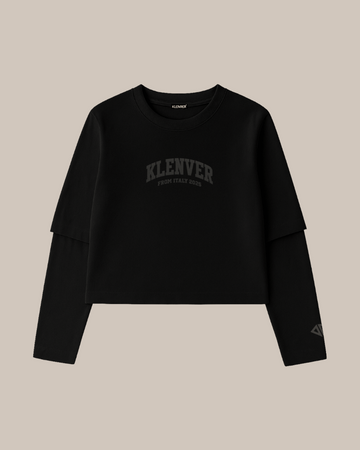 LONGSLEEVE DARK  BLACK